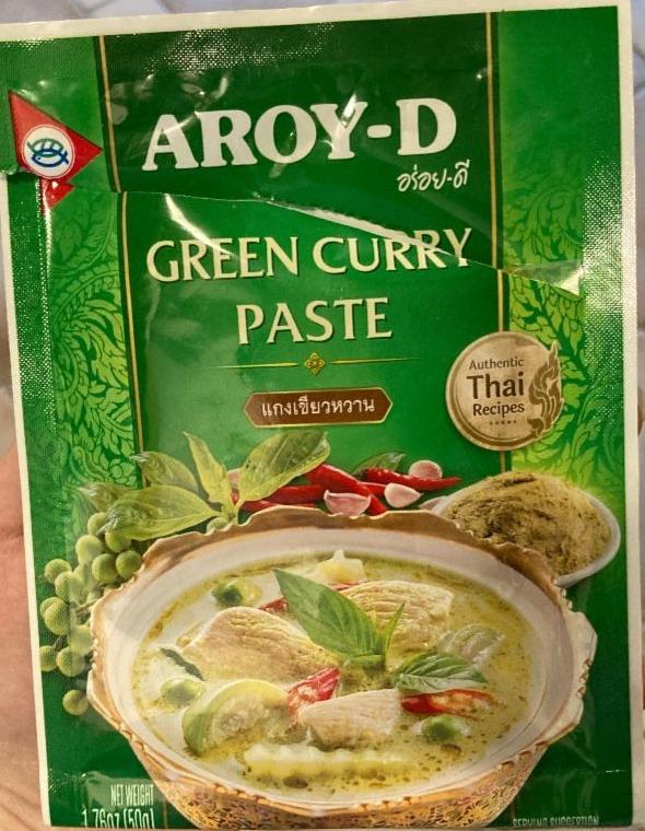 Fotografie - Green Curry Paste Aroy-D