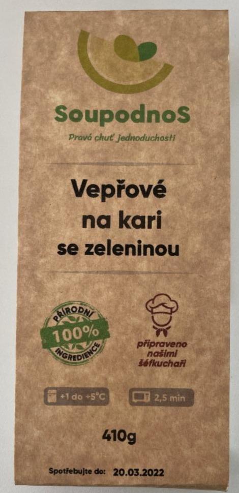 Fotografie - Vepřové na kari se zeleninou SoupodnoS