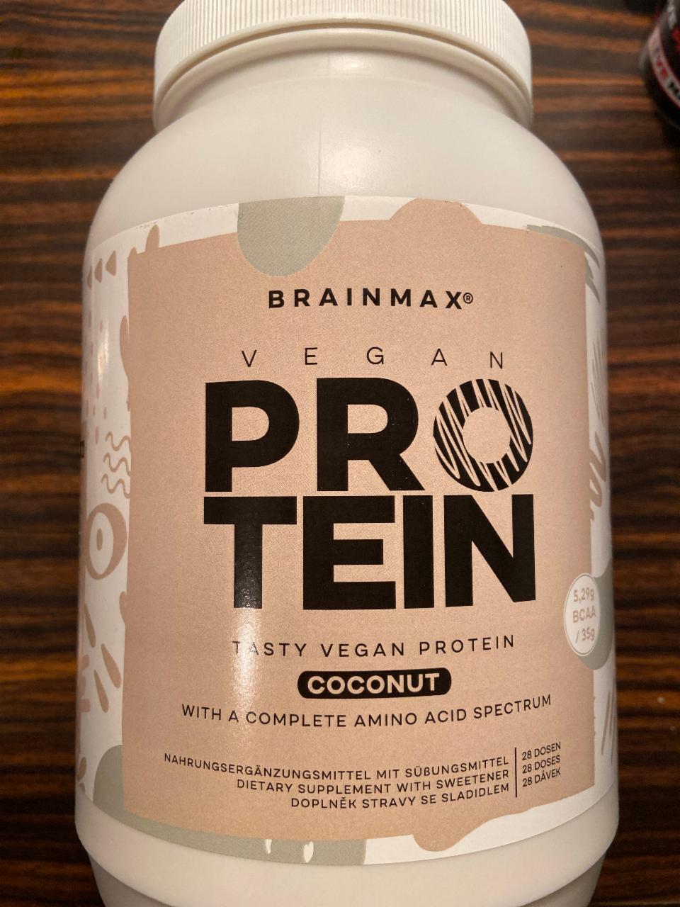 Fotografie - Vegan Protein Coconut BrainMax
