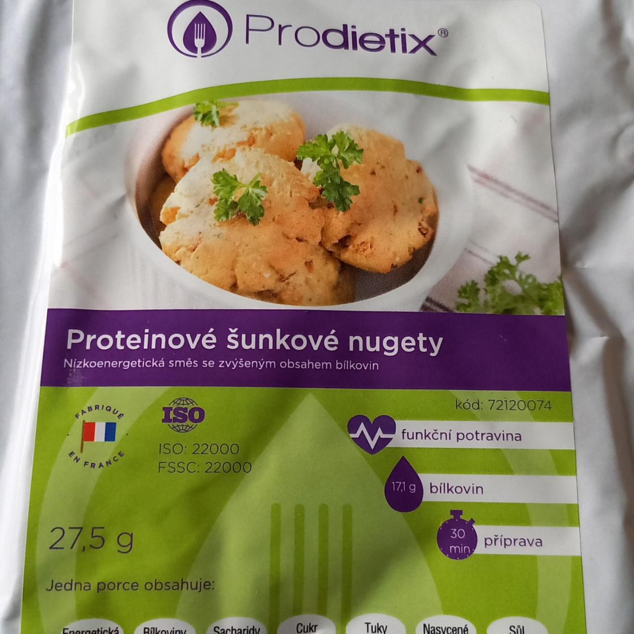 Fotografie - Proteinové šunkové nugety Prodietix