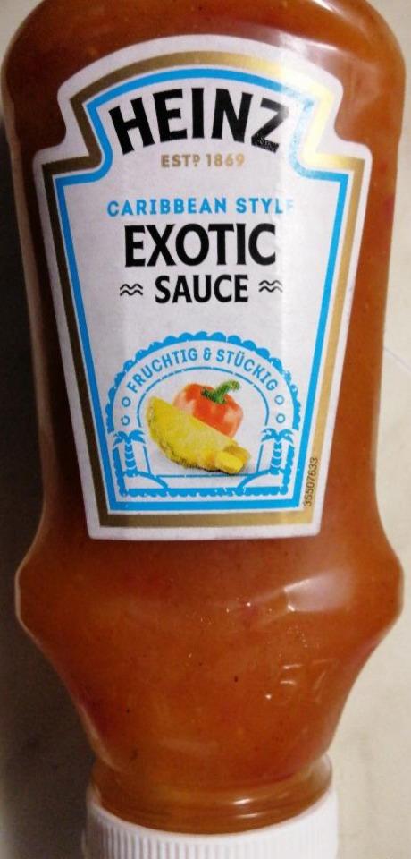 Fotografie - Heinz Caribbean style Exotic sauce