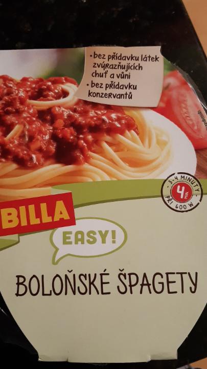 Fotografie - Boloňské špagety Billa Easy!