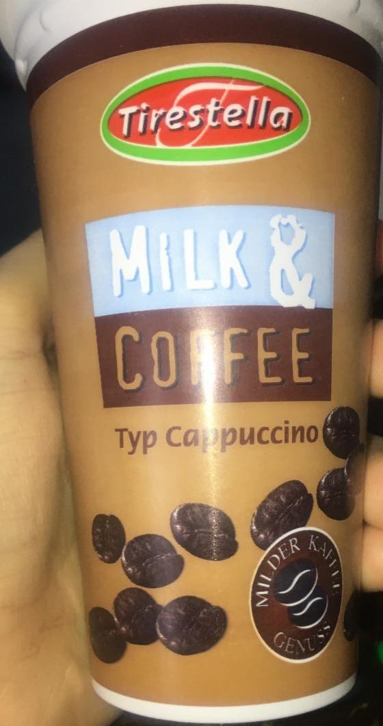 Fotografie - Milk & coffee cappuccino Tirestella