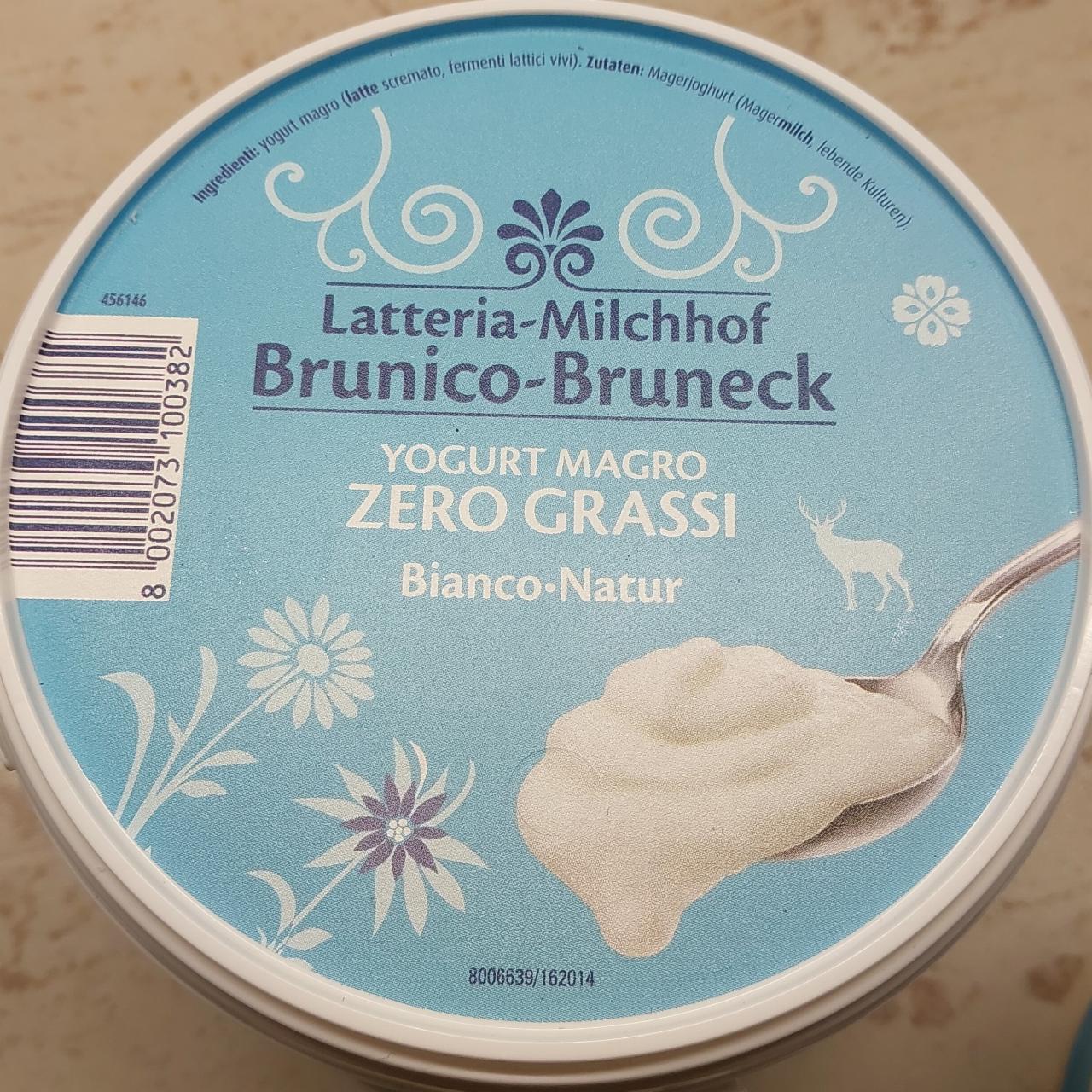 Fotografie - Yogurt magro zero grassi Brunico-Bruneck Latteria Milchhof