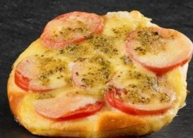 Fotografie - Brioška s mozzarellou a tomaty Paul