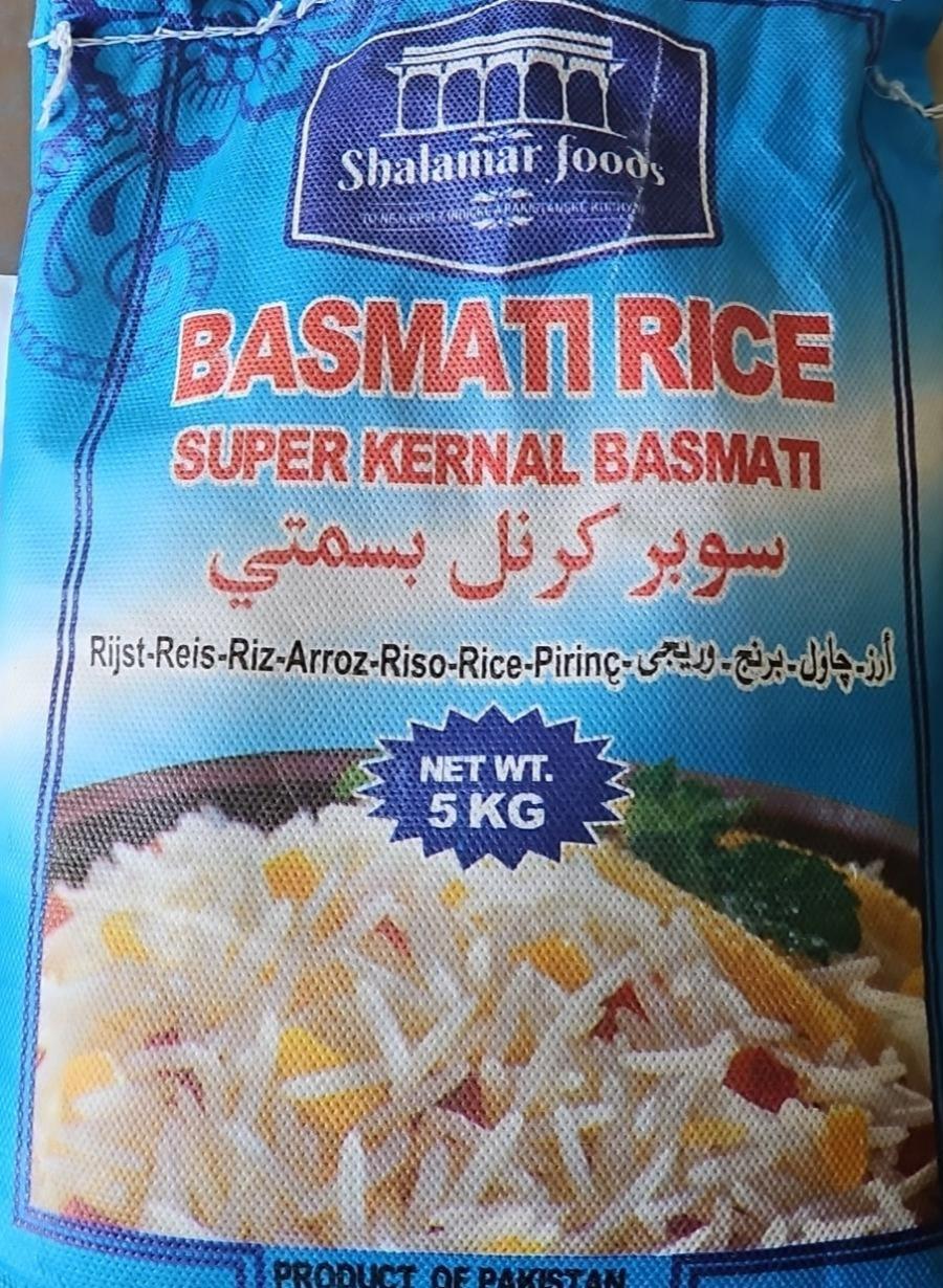 Fotografie - Basmati Rice Super Kernel Shalamar Foods