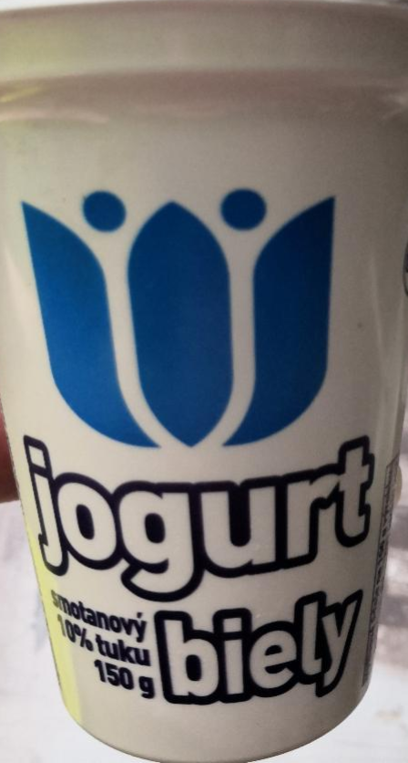 Fotografie - Smetanový bílý jogurt 10% Ekomilk