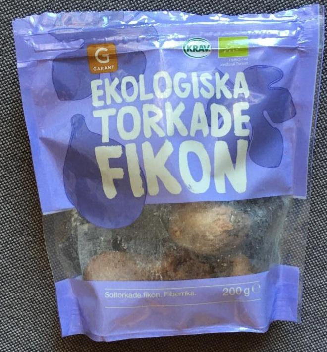 Fotografie - Ekologiska Torkade Fikon Garant