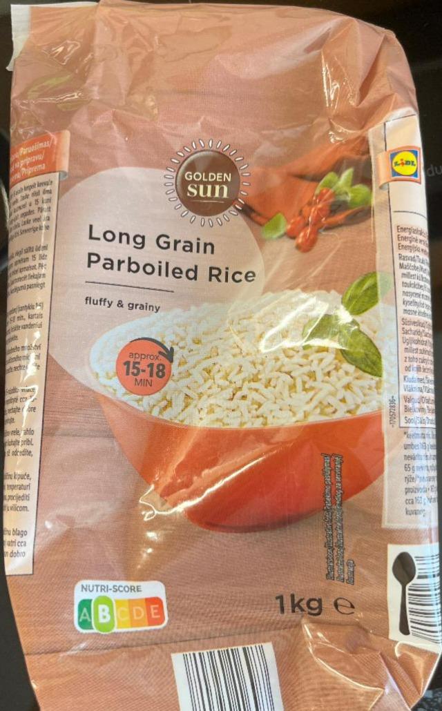 Fotografie - Long rgrain parboiled rice Golden Sun