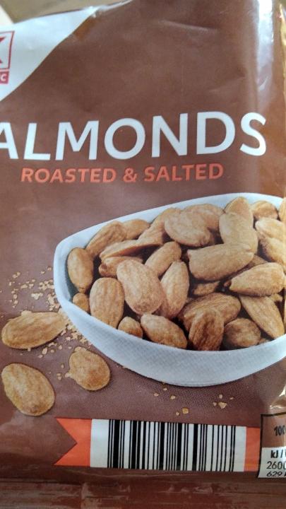 Fotografie - Almonds roasted & salted K-Classic