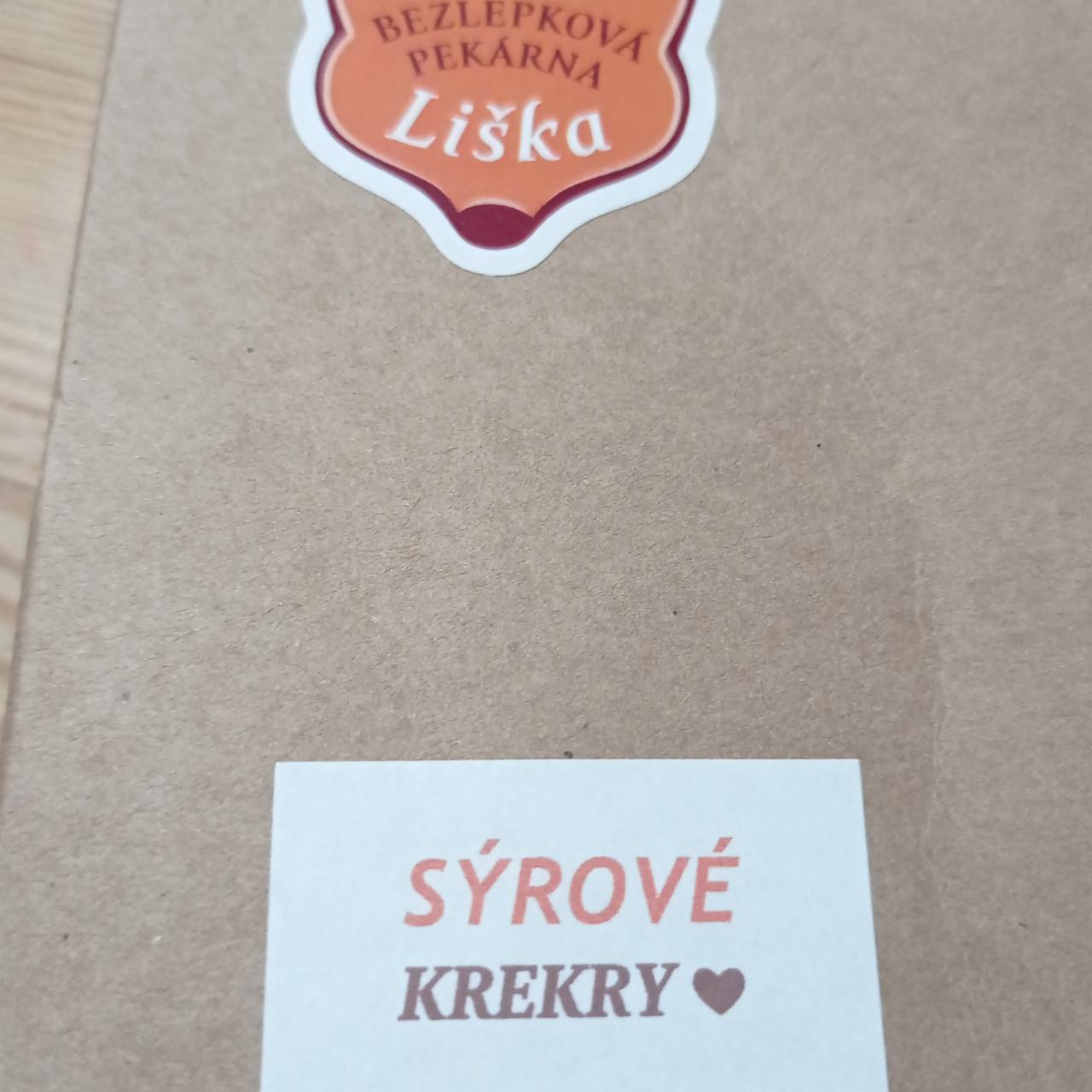 Fotografie - Sýrové krekry Bezlepková pekárna Liška