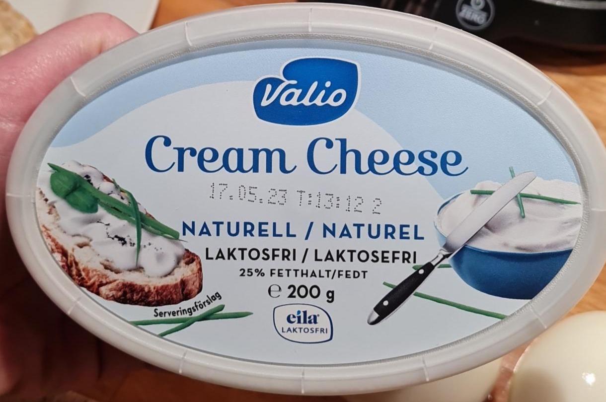 Fotografie - Cream Cheese Naturell Laktosfri Valio