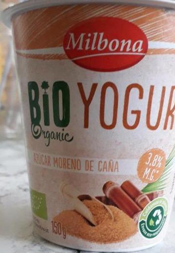 Fotografie - Bio Organic Yogurt Azúcar Moreno de Caña Milbona