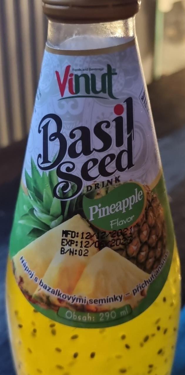 Fotografie - Basil Seed Pineapple Flavor Vinut