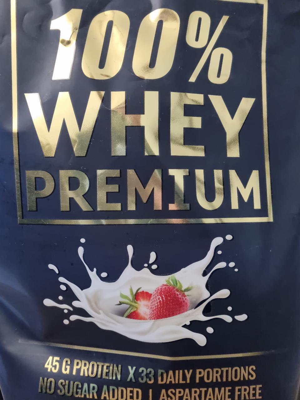 Fotografie - 100% Whey Premium protein jahoda ActivLab