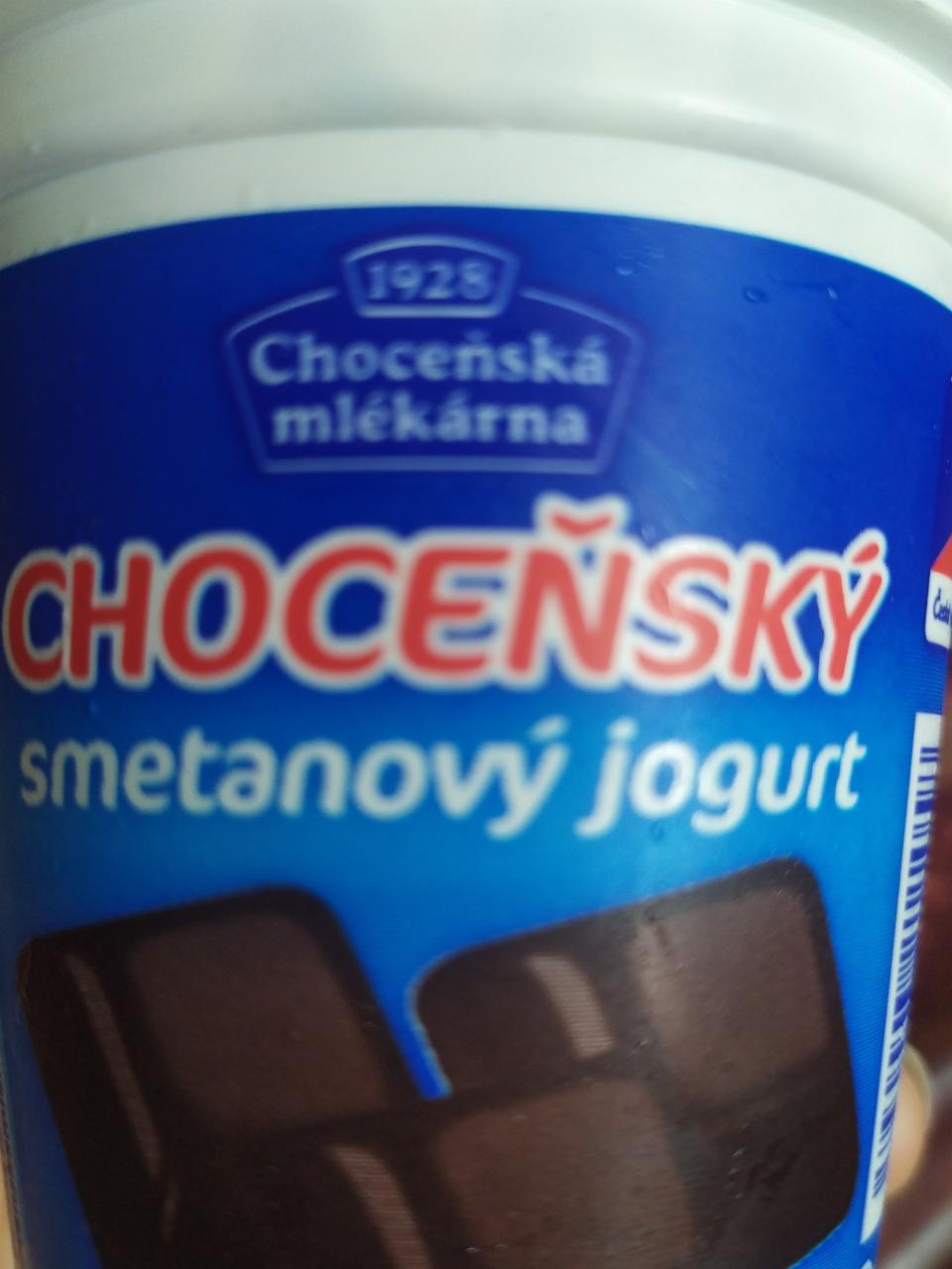 Fotografie - Choceňský smetanový jogurt čokoláda 8% Choceňská mlékárna