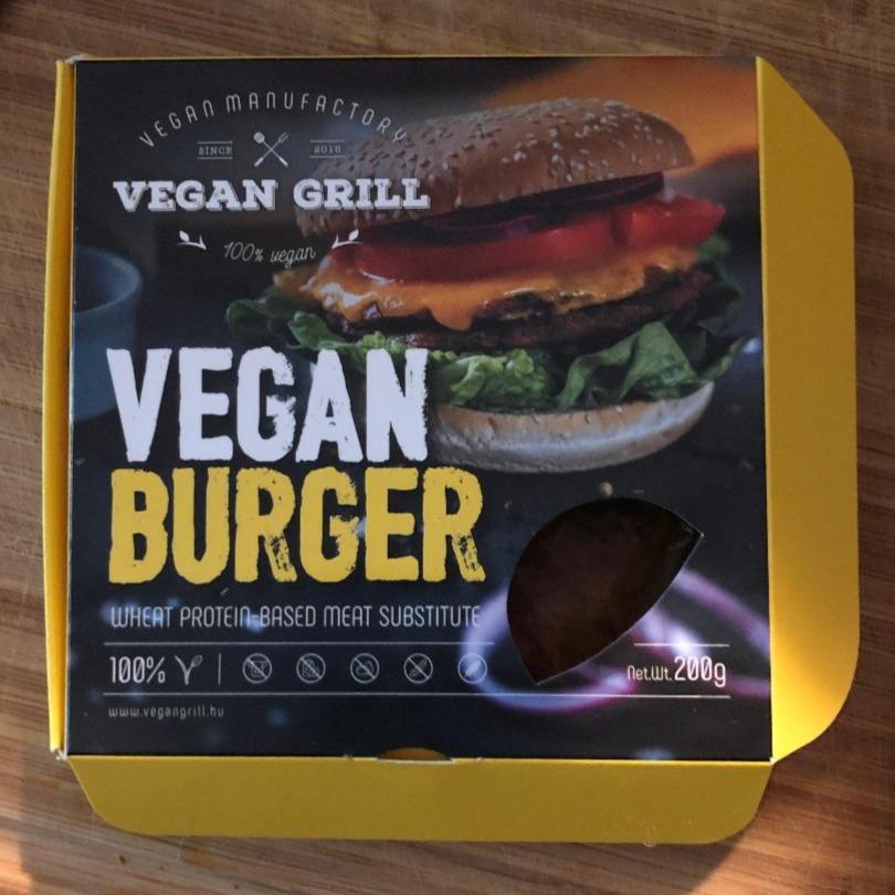 Fotografie - Vegan Burger Vegan Manufactory