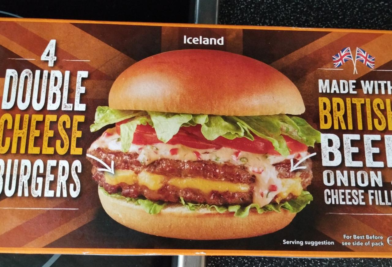 Fotografie - Double cheeseburgers Iceland