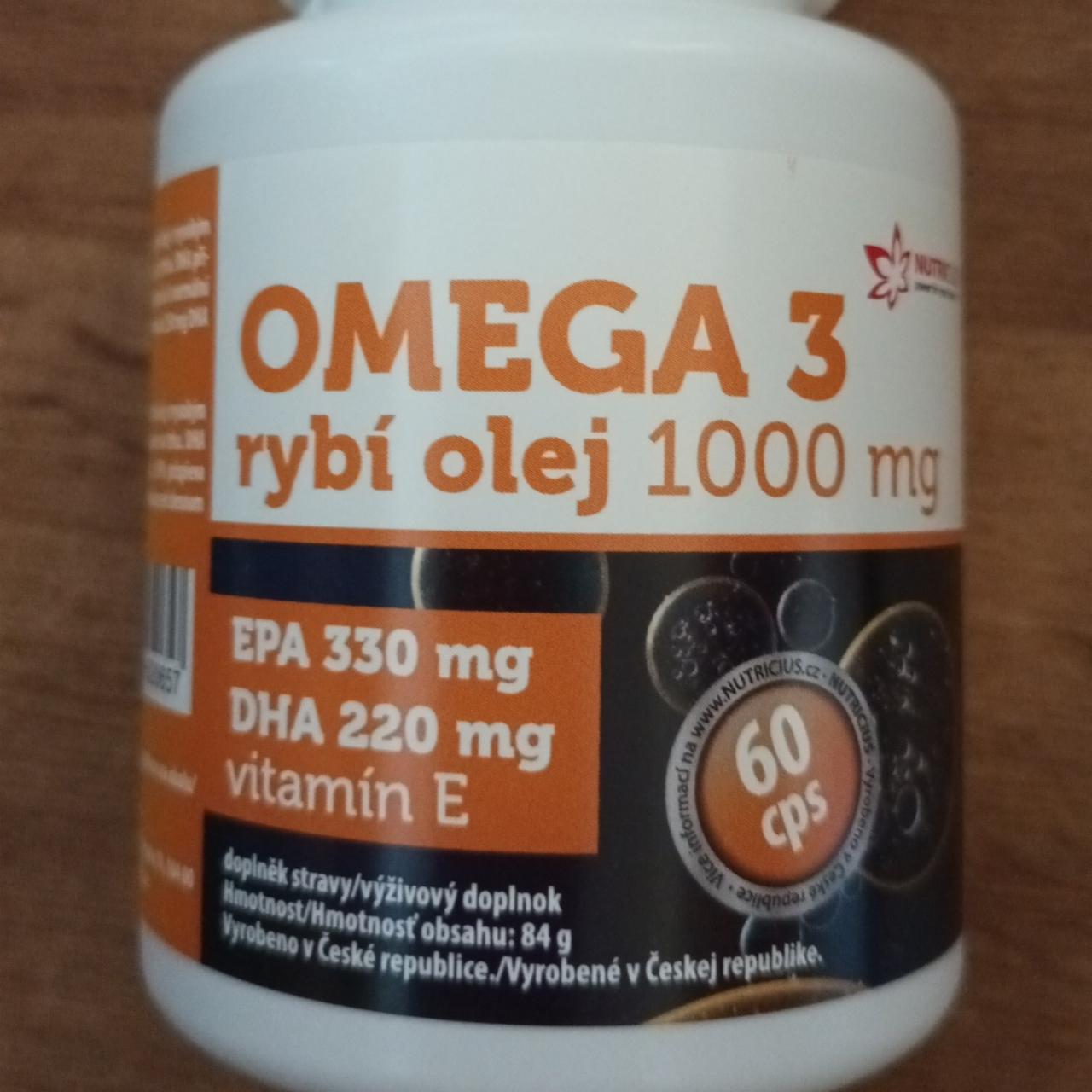 Fotografie - OMEGA 3 rybí olej 1000 mg