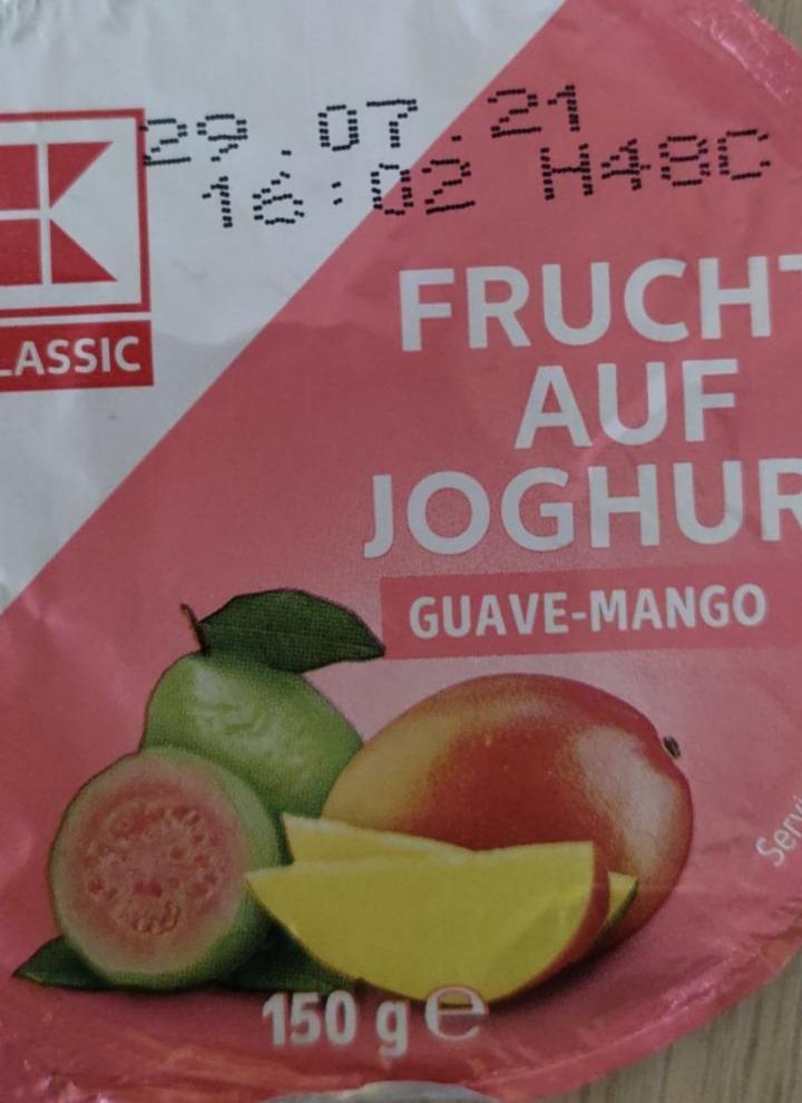 Fotografie - Frucht auf Joghurt Guave-Mango K-Classic