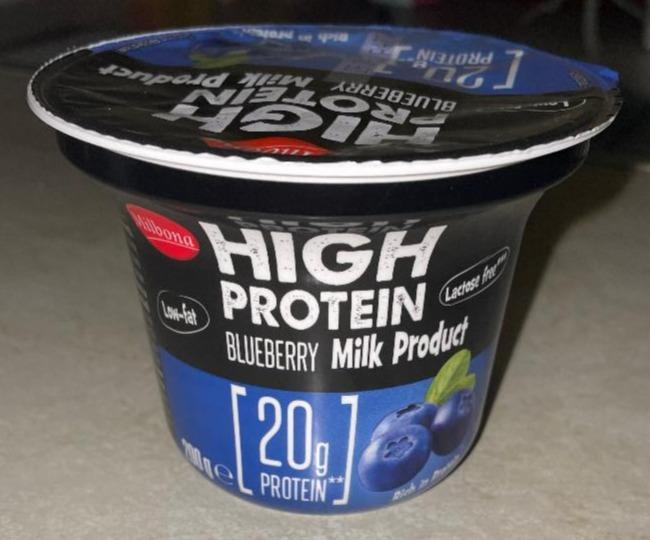 Fotografie - High Protein Milk product Blueberry Milbona