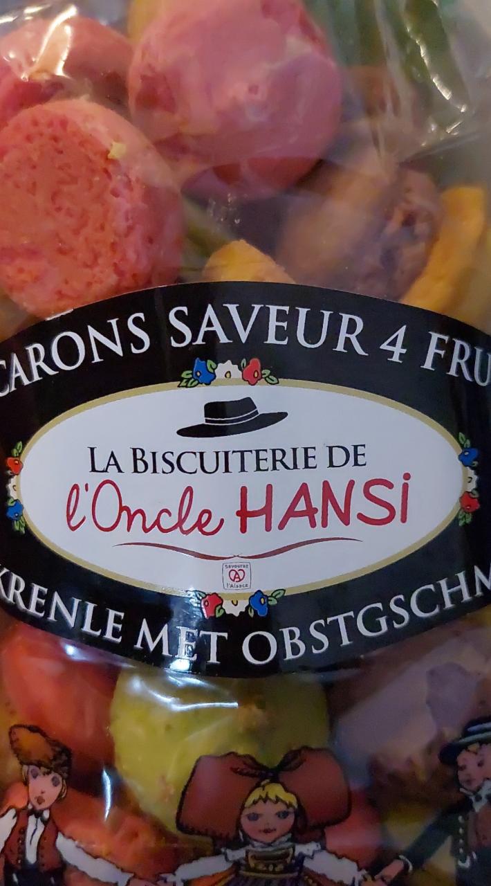 Fotografie - Macarons saveur 4 fruits La biscuiterie de l'oncle Hansi