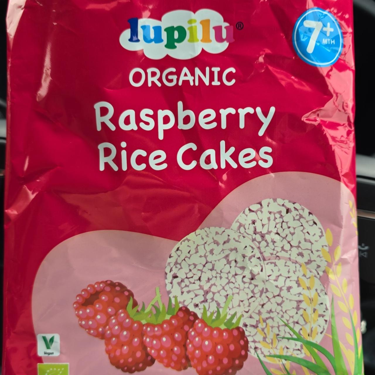 Fotografie - Organic Raspberry rice cakes Lupilu