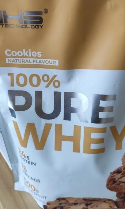 Fotografie - 100% Pure Whey protein cookies natural flavour IHS technology
