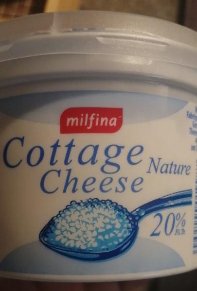 Fotografie - Cottage Cheese Nature 20% Milfina