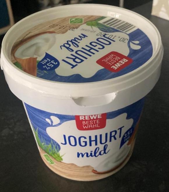 Fotografie - Joghurt Mild 3.5% Fett Rewe beste wahl