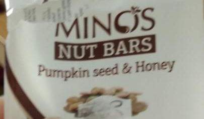 Fotografie - Nut bars Pumpkin seed & & Honey Minos