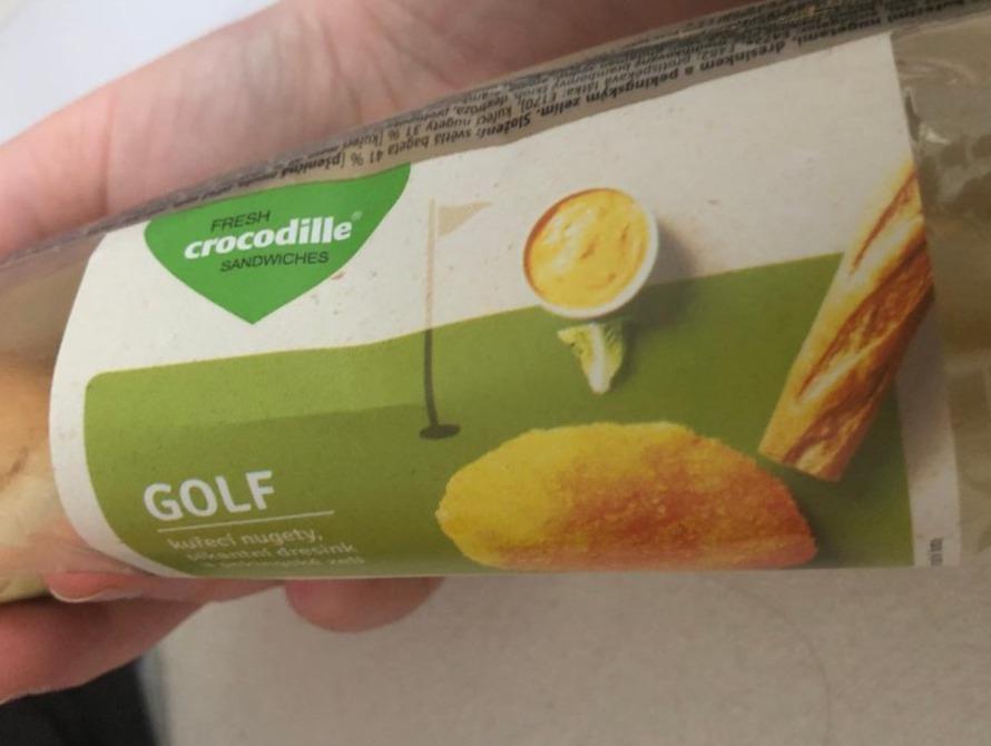 Fotografie - fresh crocodille sandwich Golf 