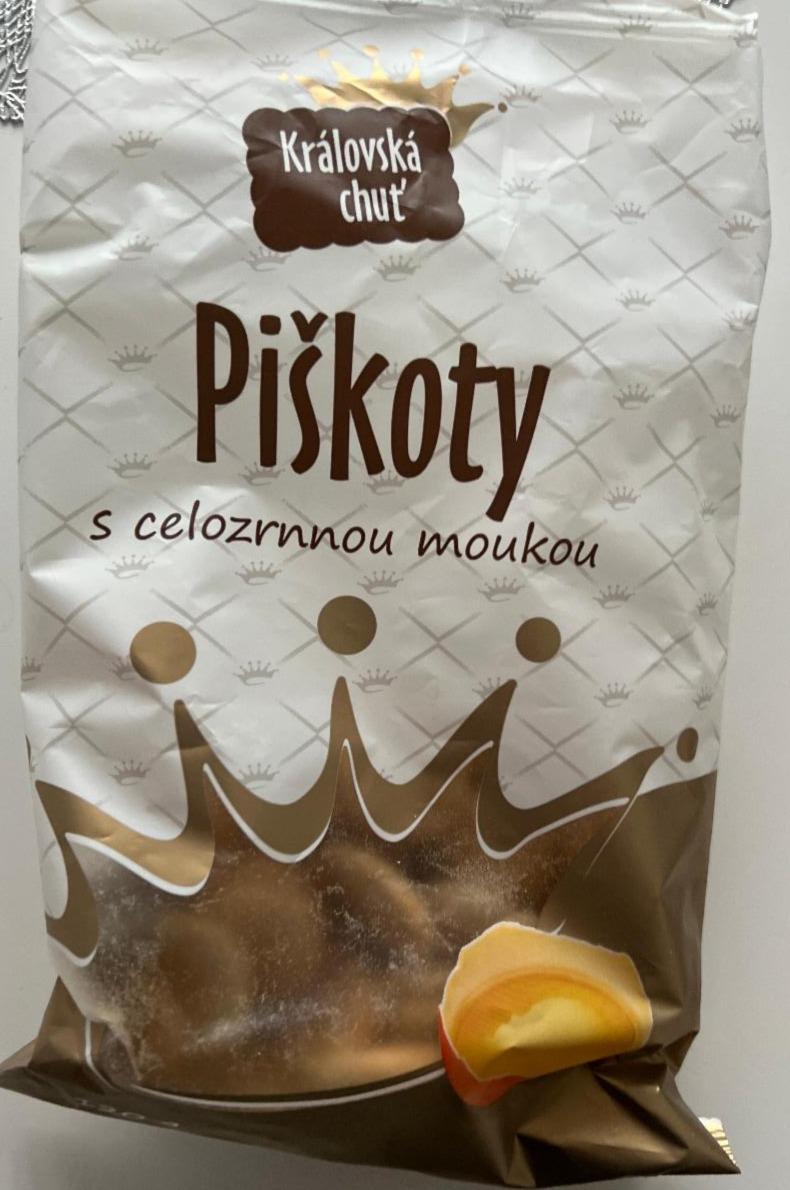 Fotografie - Piškoty s celozrnnou moukou Královská chuť