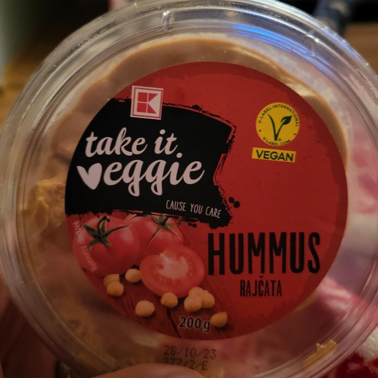 Fotografie - Hummus rajčata K-take it veggie