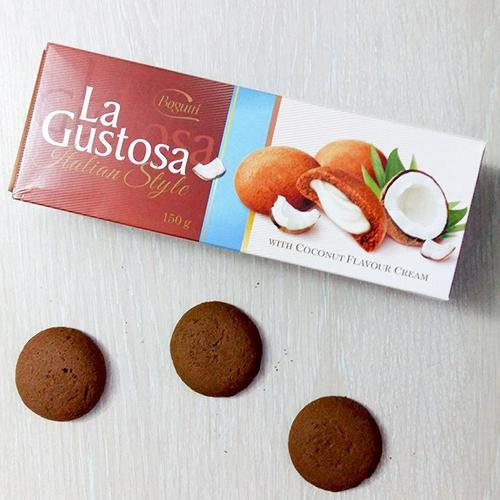 Fotografie - Biscotti con crema al gusto di cocco La Gustosa