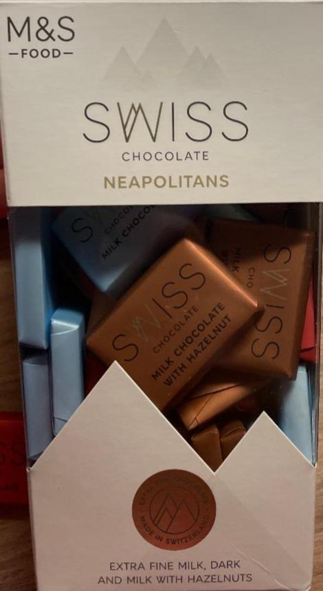 Fotografie - SWISS chocolate neapolitans M&S Food