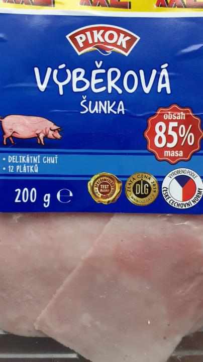 Fotografie - Výběrová šunka 85% masa vepřová Pikok