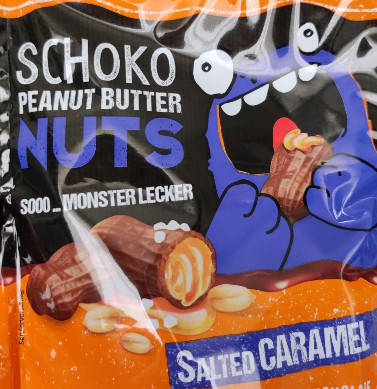 Fotografie - Schoko peanut butter nuts salted caramel Little Peanut Monster