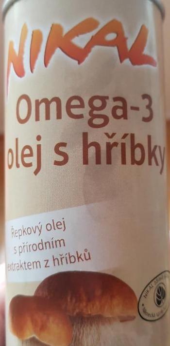 Fotografie - Omega-3 olej s hříbky NIKAL