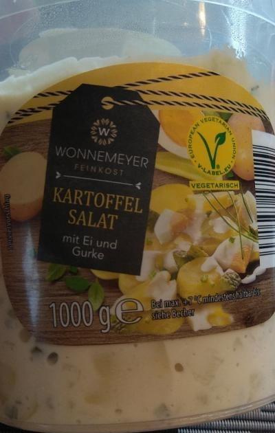 Fotografie - Kartoffelsalat mit Ei und Gurke Wonnemeyer