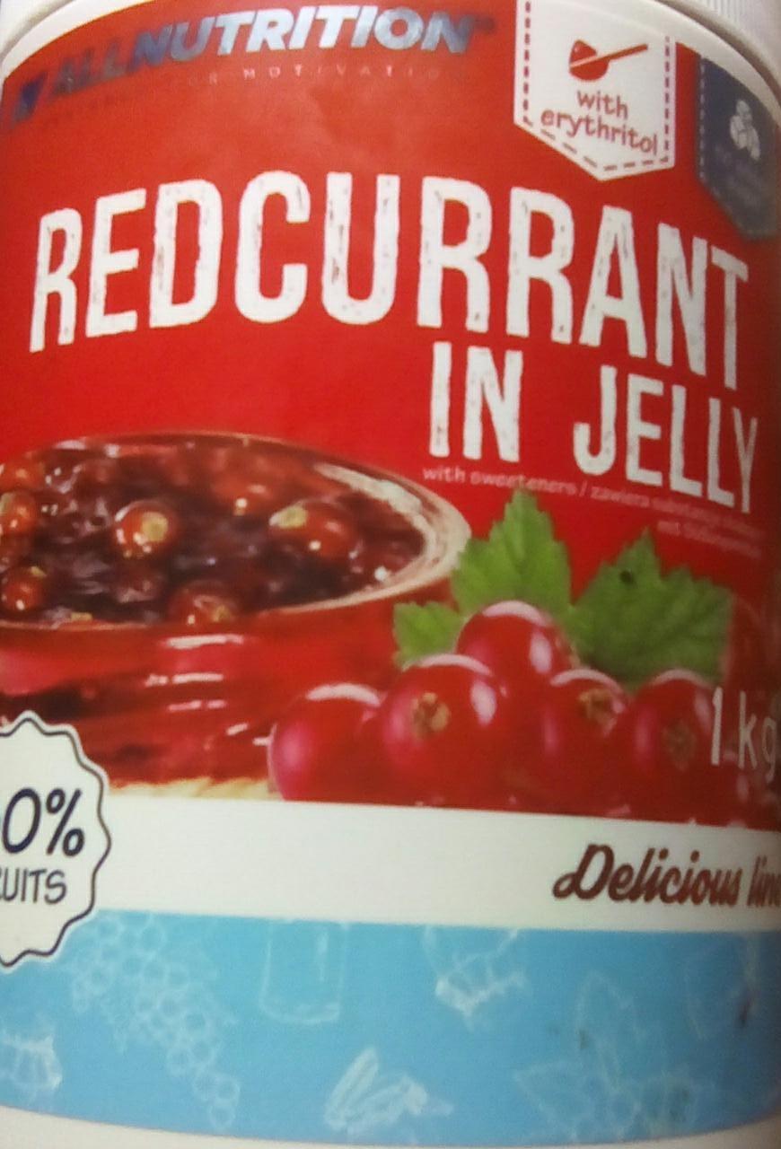 Fotografie - Redcurrant in jelly with erythritol Allnutrition