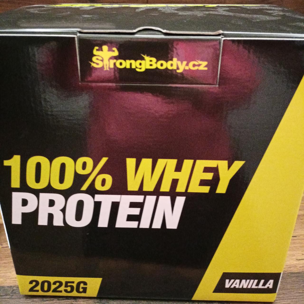 Fotografie - 100% Whey Protein Vanilla Strongbody