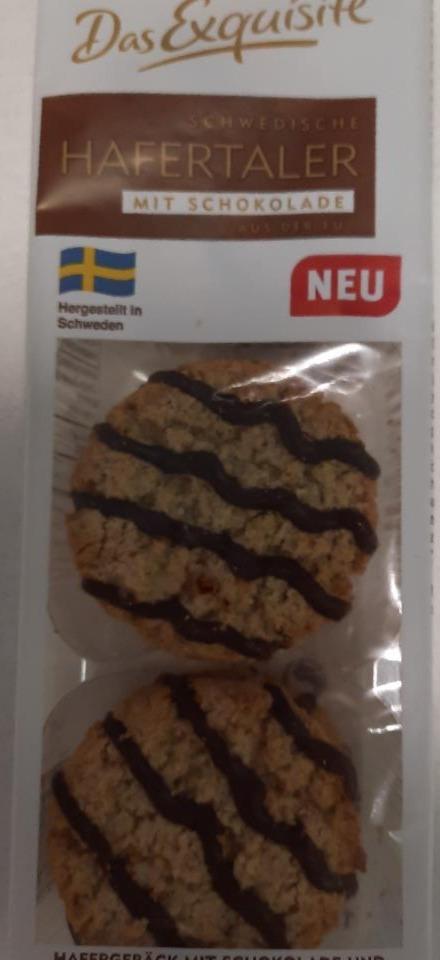 Fotografie - švédské ovesne sušenky s čokoládou Das Exquisite
