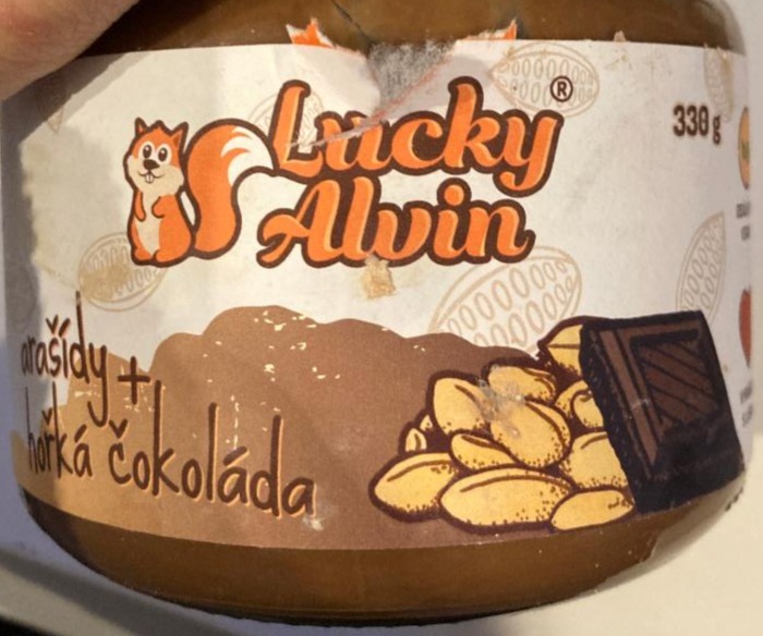 Fotografie - Arašídy + hořká čokoláda Lucky Alvin