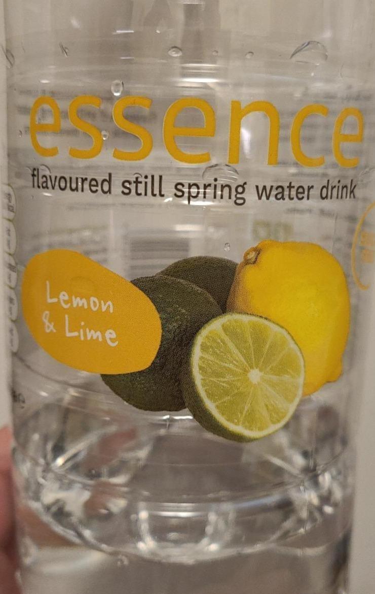 Fotografie - Lemon & Lime Flavoured Still Spring Water Drink Essence