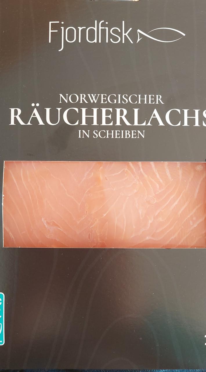 Fotografie - Norwegischer Räucherlachs Fjordfisk