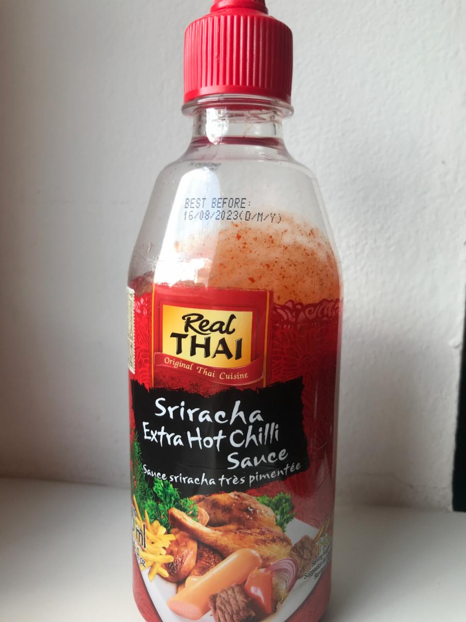 Fotografie - Sriracha Extra Hot Chilli Sauce Real Thai