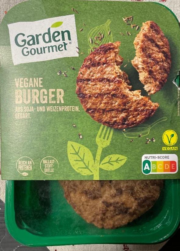 Fotografie - Vegane Burger Garden Gourmet