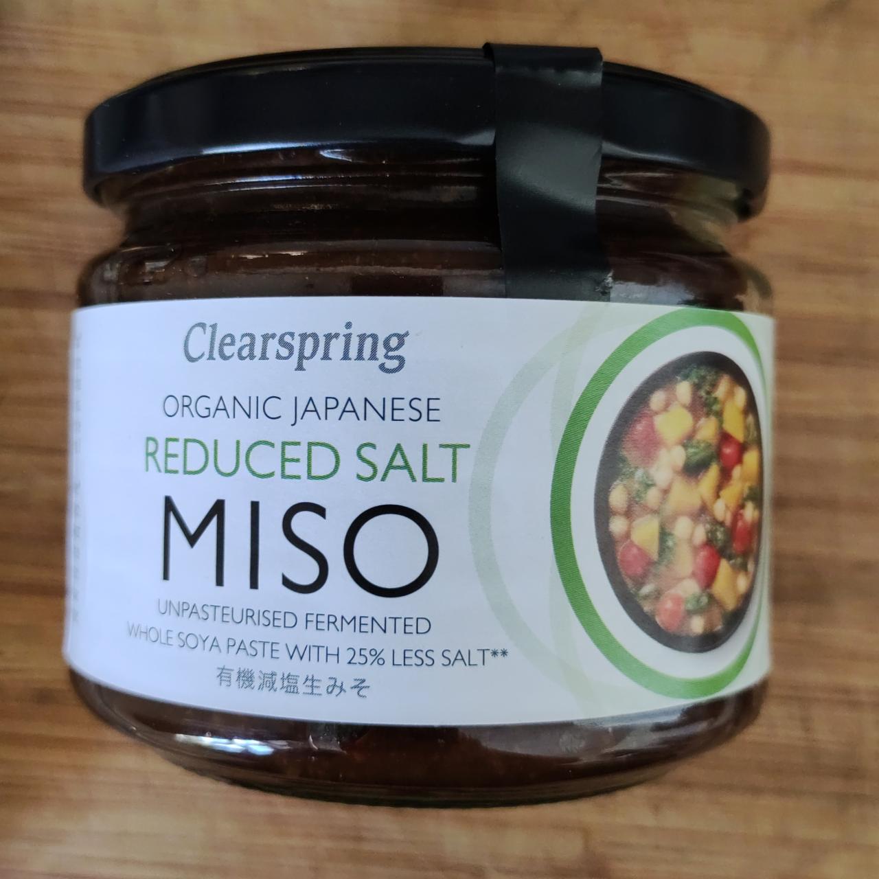 Fotografie - Organic Japanese Reduced Salt Miso Clearspring