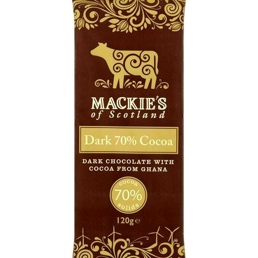 Fotografie - Mackie's of Scotland Dark 70% Cocoa Chocolate